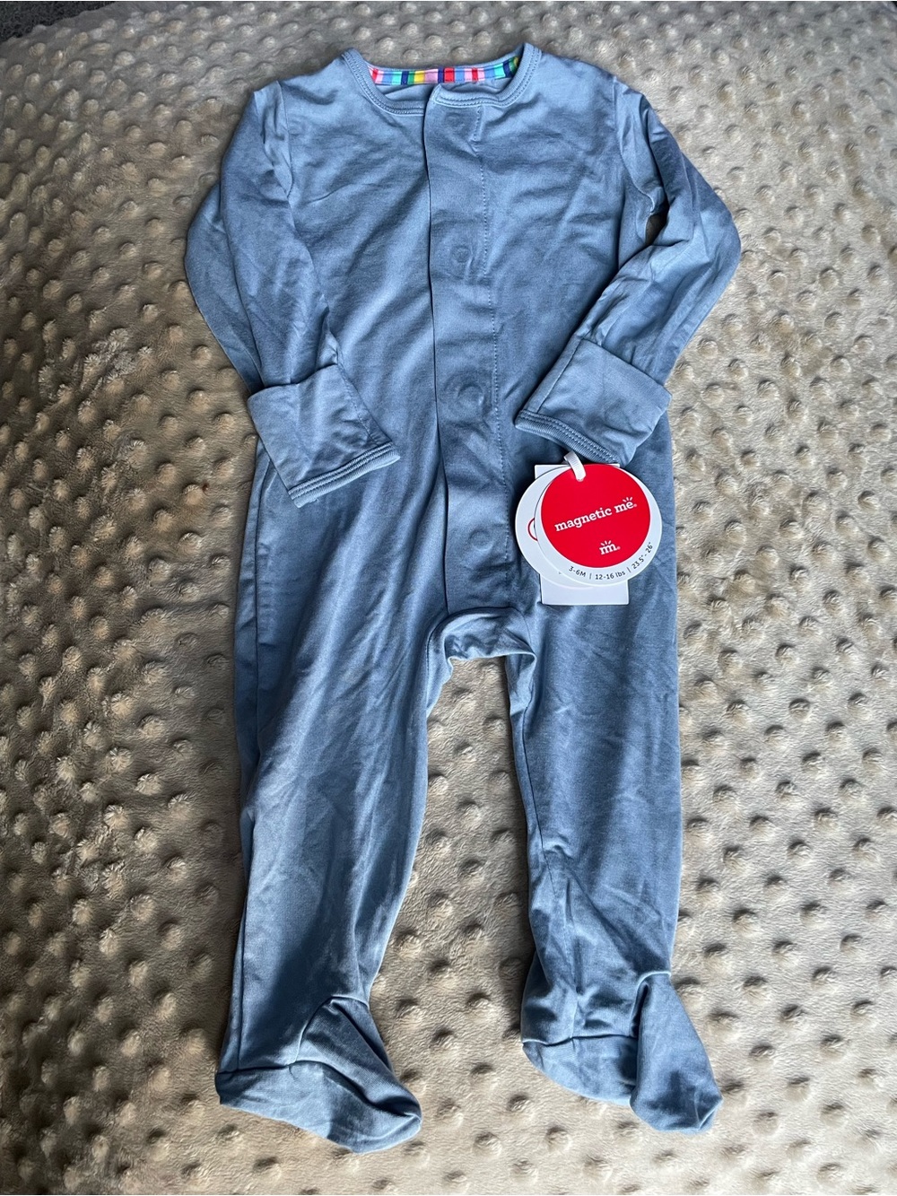 NWT Magnetic Me Bamboo Blue pajamas